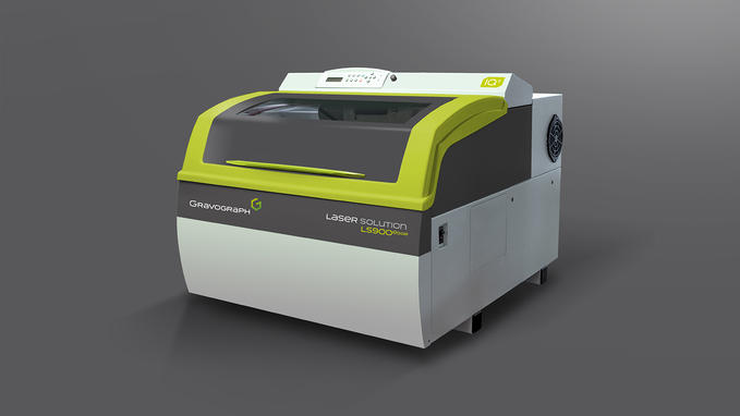 LS900 EDGE CO2 and Fiber Laser Engraver