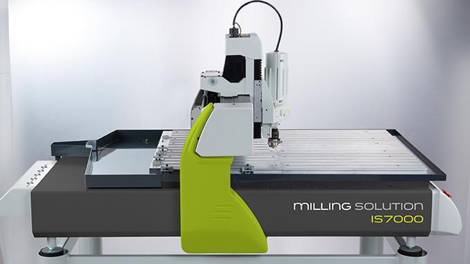 IS7000 flat bed CNC engraving and milling machine