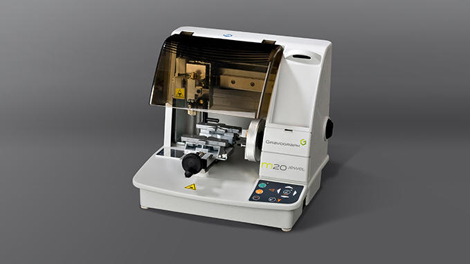 Gravograph M20 Series Mechanical Rotary Engraving Machine
